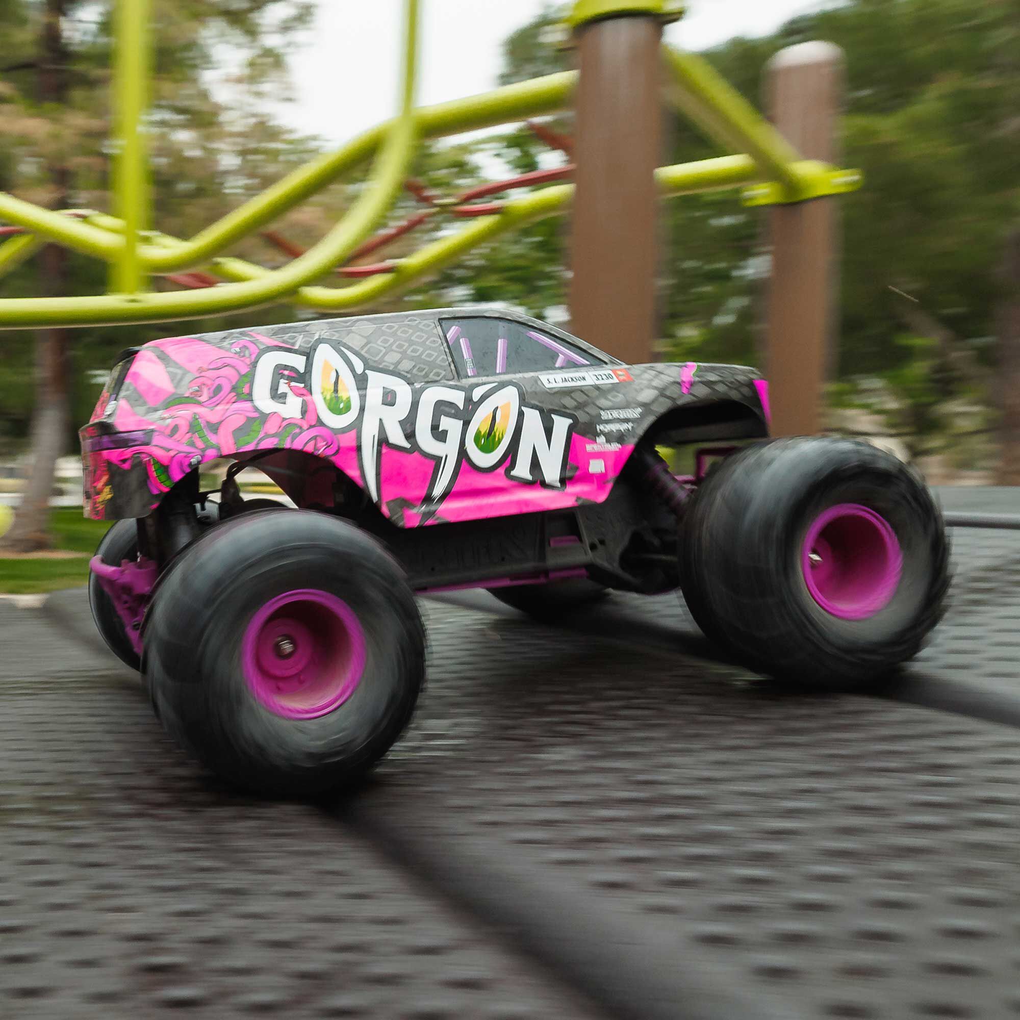 Arrma Gorgon 2WD MT 1/10 RTR violet ARA3230ST4