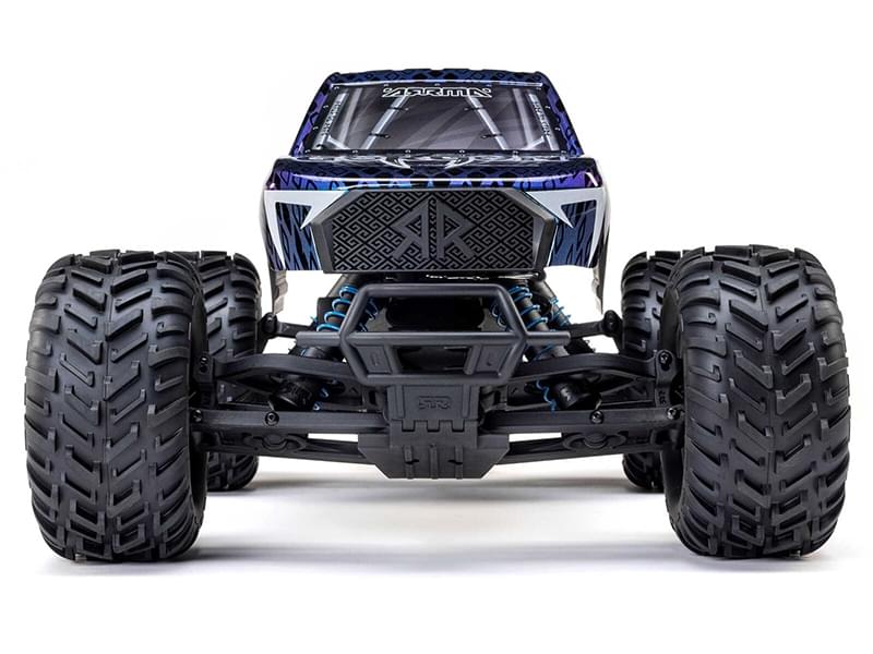 Arrma 1/10 GORGON 223S 2WD RTR Monster Truck bleu ARA3530T1 - Breizh Modélisme.