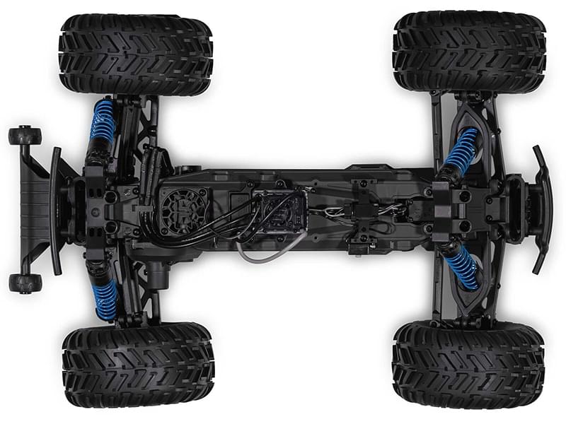 Arrma 1/10 GORGON 223S 2WD RTR Monster Truck bleu ARA3530T1 - Breizh Modélisme.