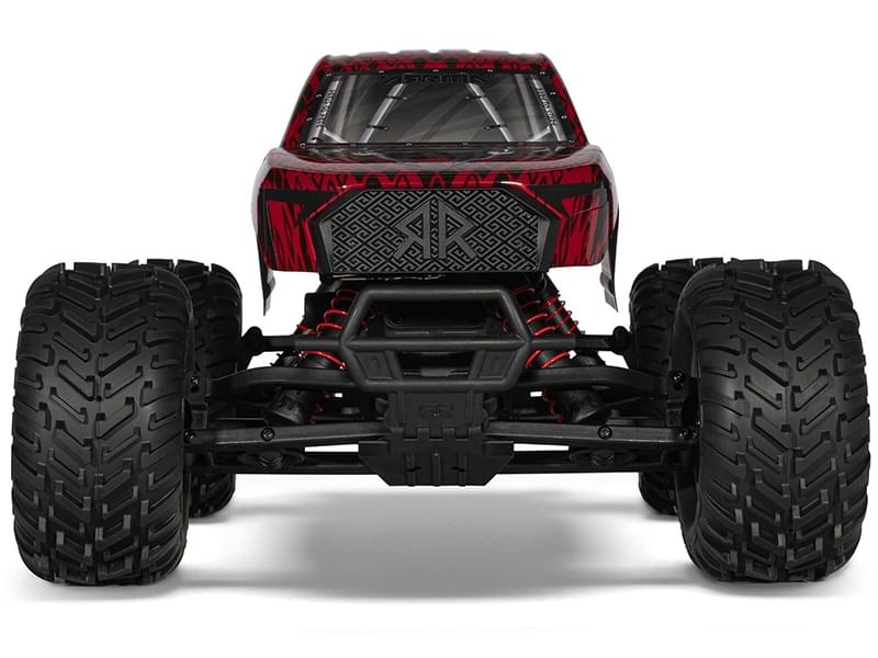 Arrma 1/10 GORGON 223S 2WD RTR Monster Truck rouge ARA3530T2 - Breizh Modélisme.
