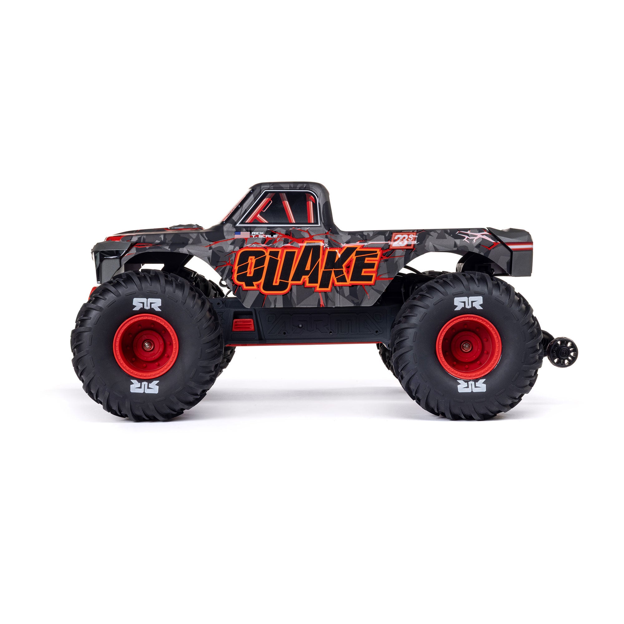 Arrma Monster Truck QUAKE 223S DSC 2WD RTR Brushless 1/10 rouge - ARA3537T1