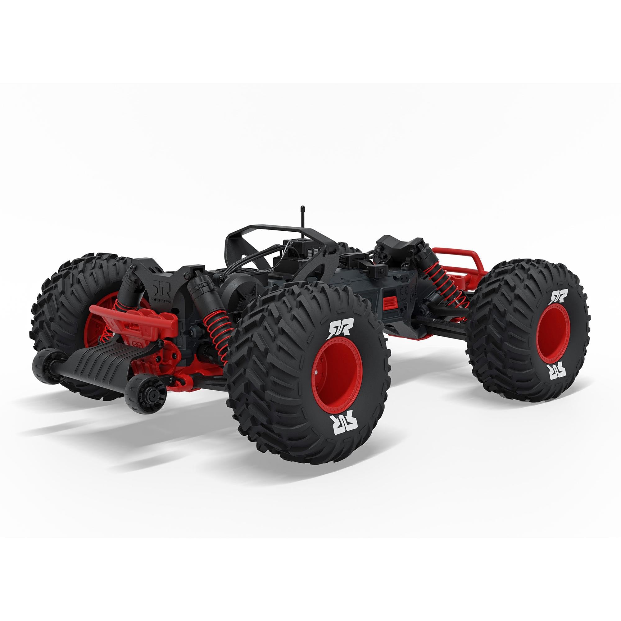 Arrma Monster Truck QUAKE 223S DSC 2WD RTR Brushless 1/10 rouge - ARA3537T1