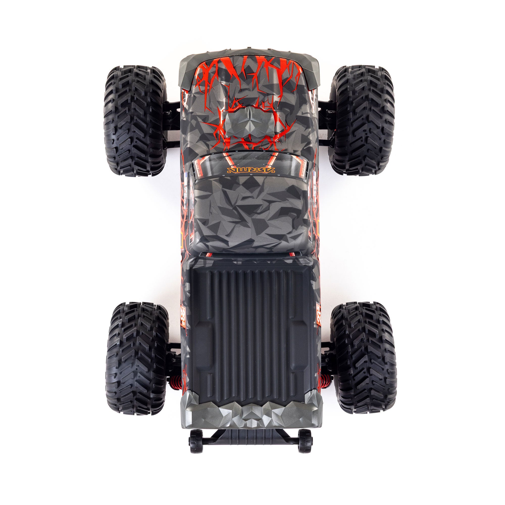 Arrma Monster Truck QUAKE 223S DSC 2WD RTR Brushless 1/10 rouge - ARA3537T1
