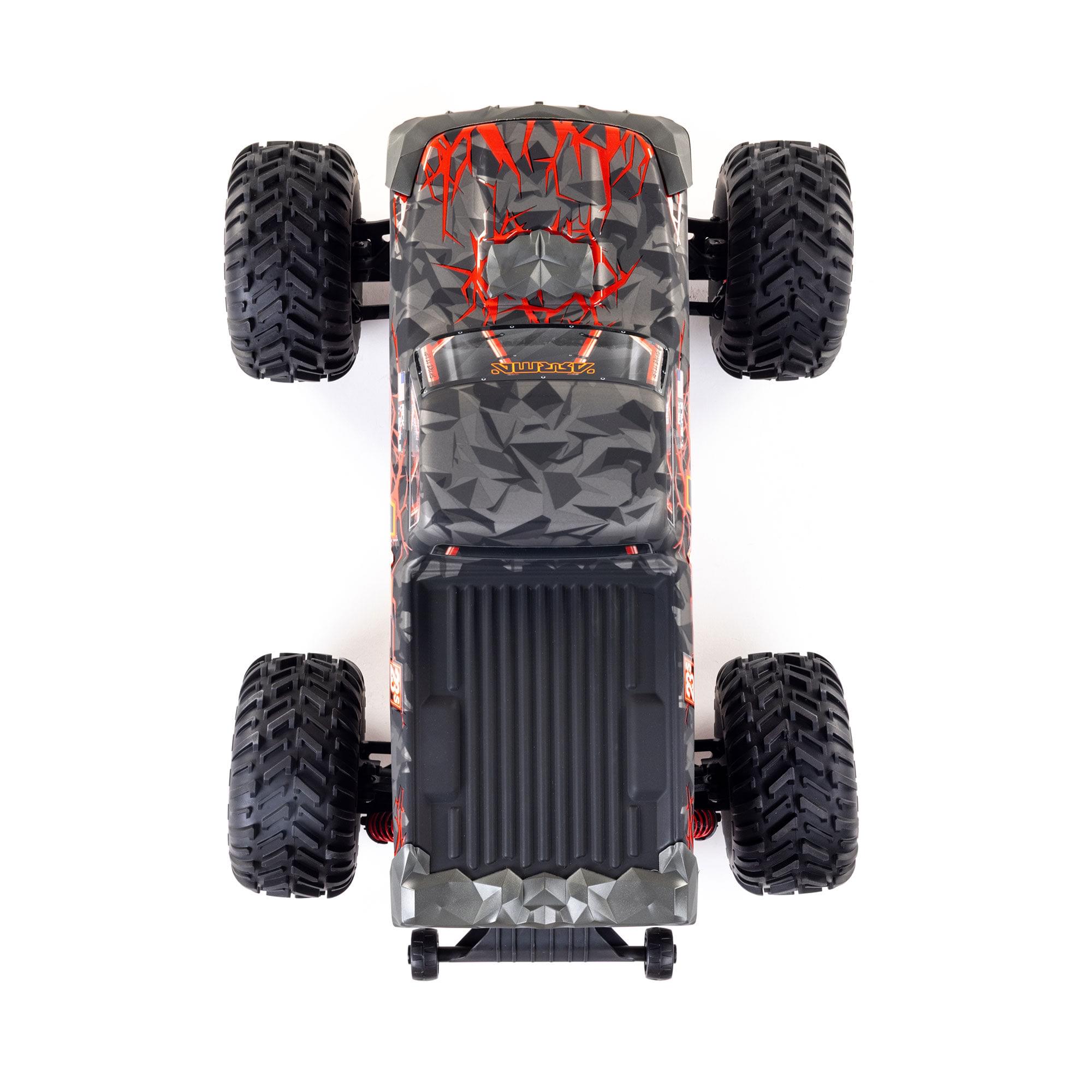 Arrma Monster Truck QUAKE 223S DSC 2WD RTR Brushless 1/10 rouge - ARA3537T1