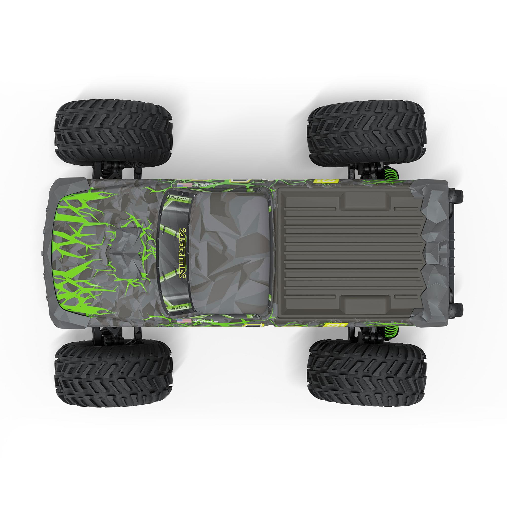 Arrma Monster Truck QUAKE 223S DSC 2WD RTR Brushless 1/10 vert - ARA3537T2