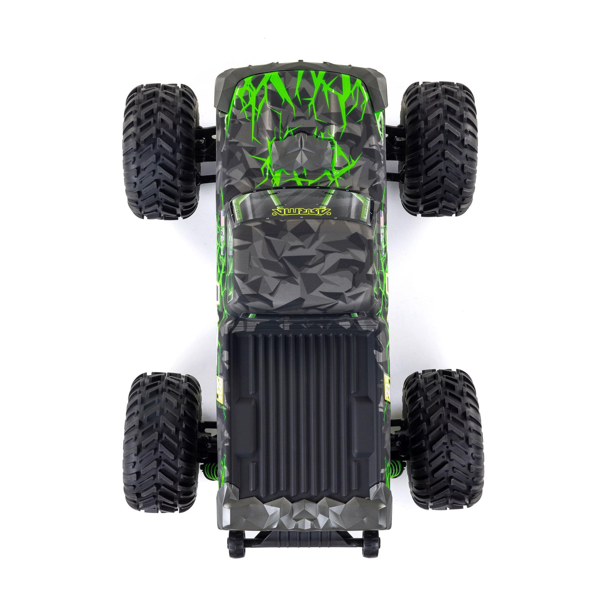 Arrma Monster Truck QUAKE 223S DSC 2WD RTR Brushless 1/10 vert - ARA3537T2