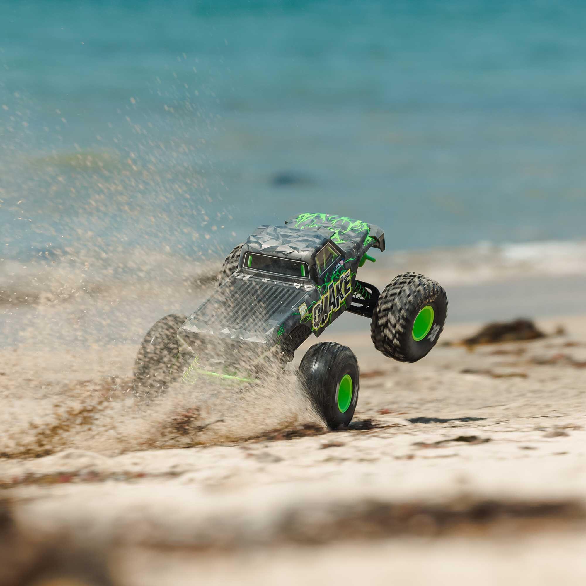 Arrma Monster Truck QUAKE 223S DSC 2WD RTR Brushless 1/10 vert - ARA3537T2