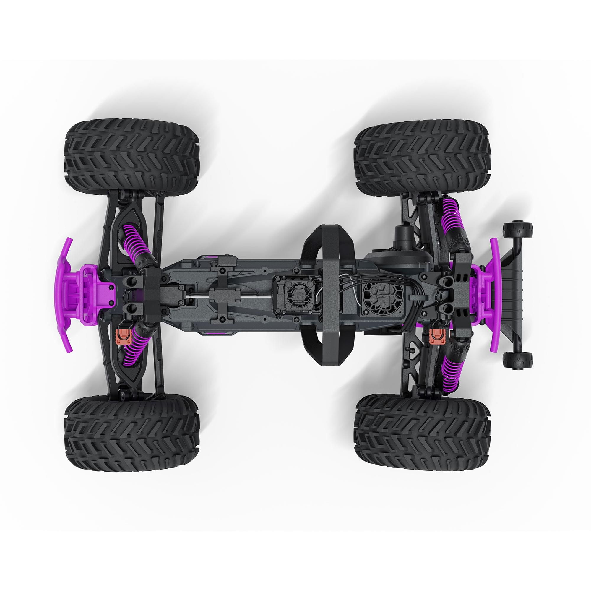 Arrma Monster Truck QUAKE 223S DSC 2WD RTR Brushless 1/10 violet - ARA3537T3