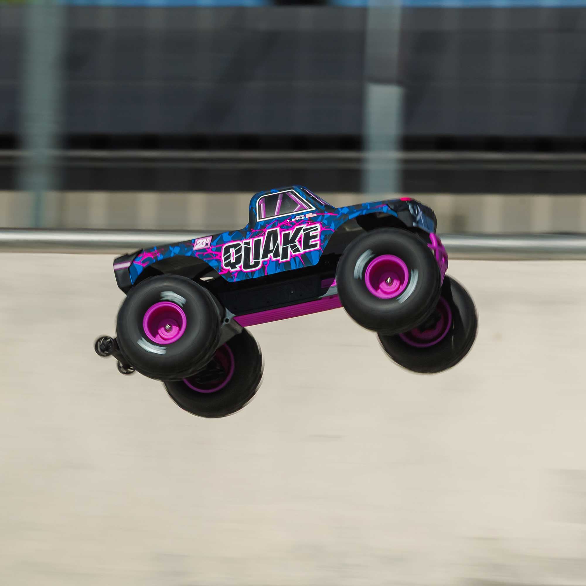 Arrma Monster Truck QUAKE 223S DSC 2WD RTR Brushless 1/10 violet - ARA3537T3