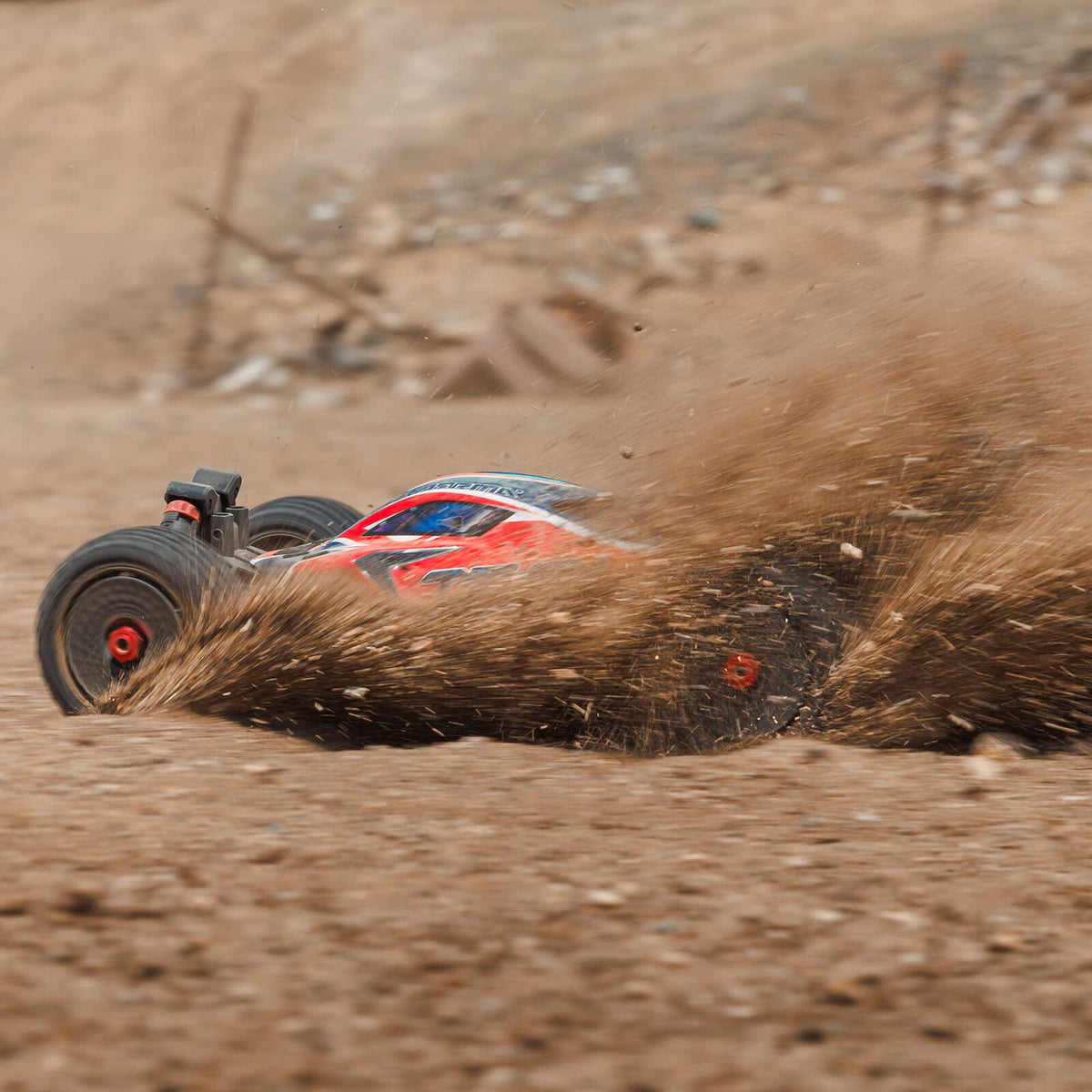Arrma Buggy 4X4 Typhon brushless 223S BLX 1/8 avec DSC RTR rouge - ARA4306V4T3 - Breizh Modélisme.