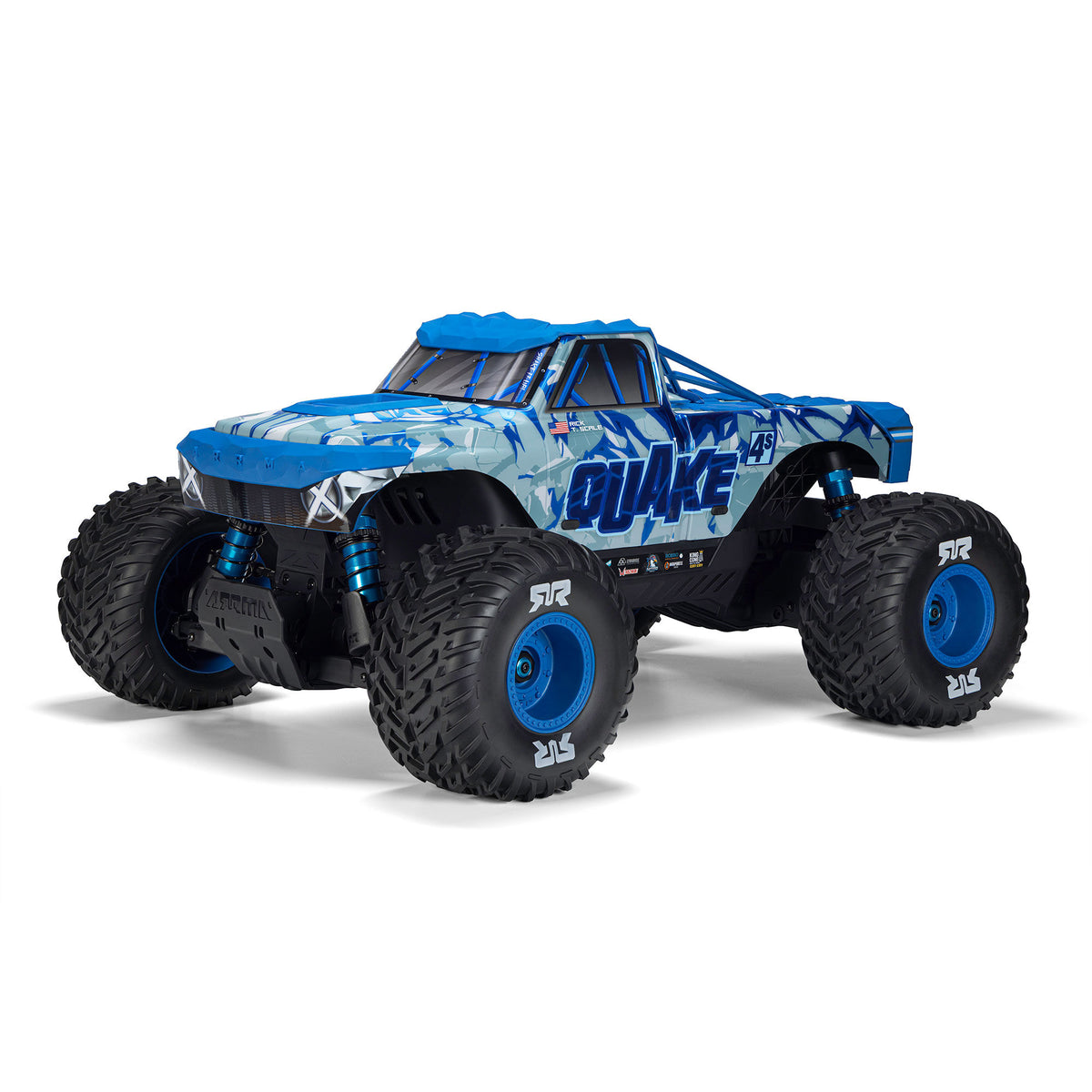 Monster truck RC ARRMA Quake 4S DSC 4x4 RTR 1/8 noir/perle – ARA4437T3 - Breizh Modélisme.