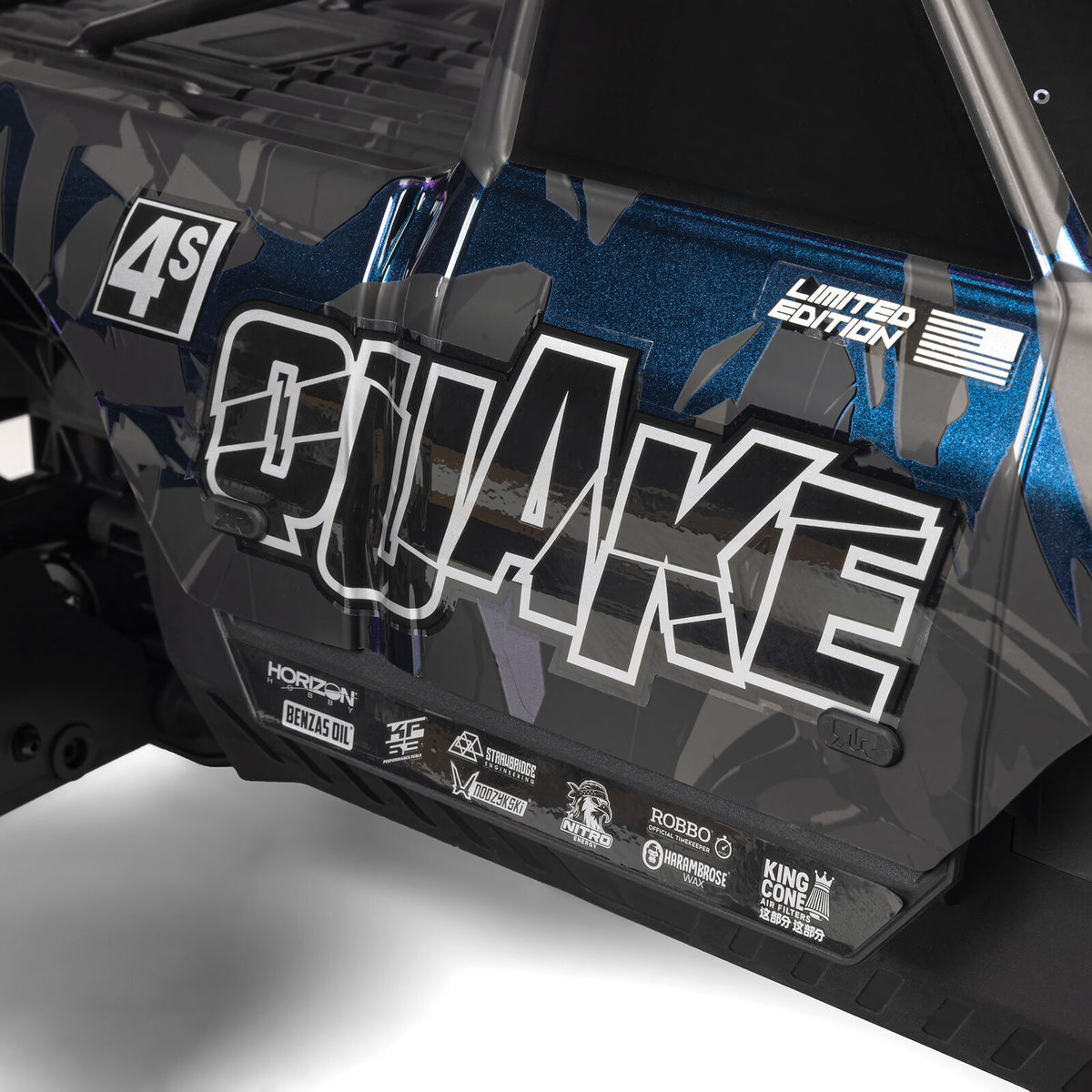 Monster truck RC ARRMA Quake 4S DSC 4x4 RTR 1/8 noir/perle – ARA4437T3