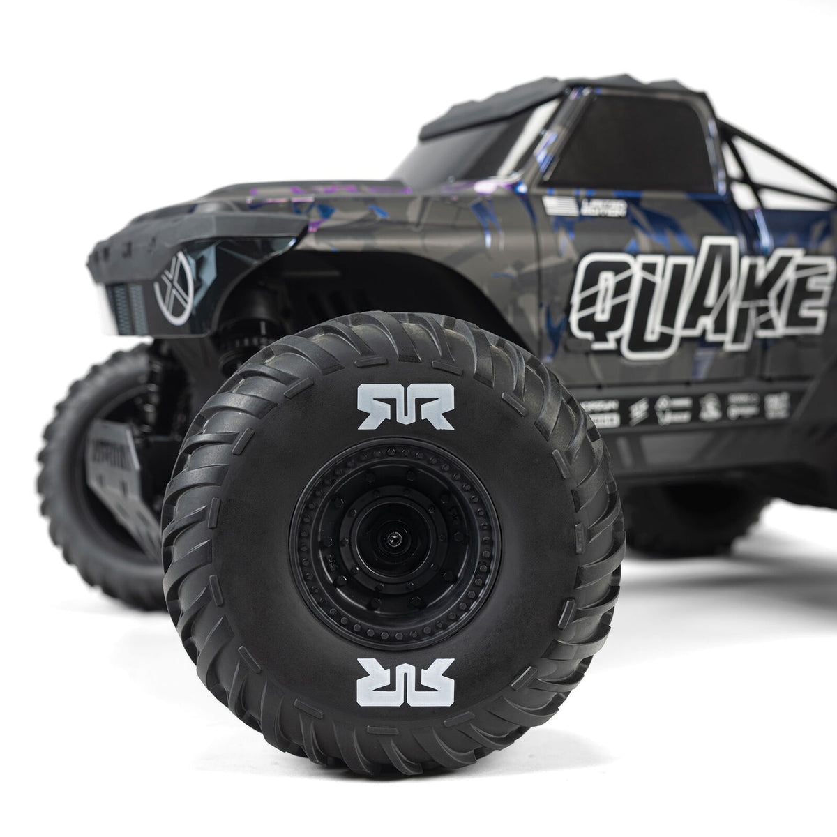 Monster truck RC ARRMA Quake 4S DSC 4x4 RTR 1/8 noir/perle – ARA4437T3