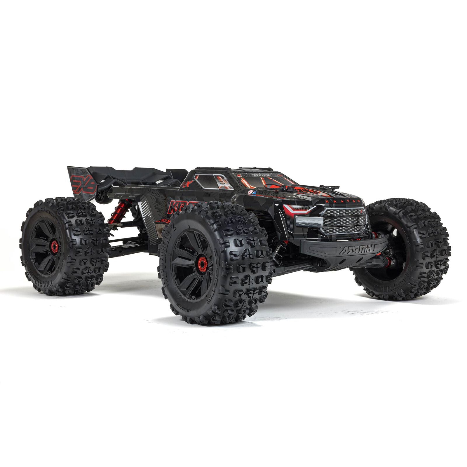 Arrma 1/5 Kraton V2 4X4 8S BLX EXB Brushless RTR, Black ARA5808V2T1