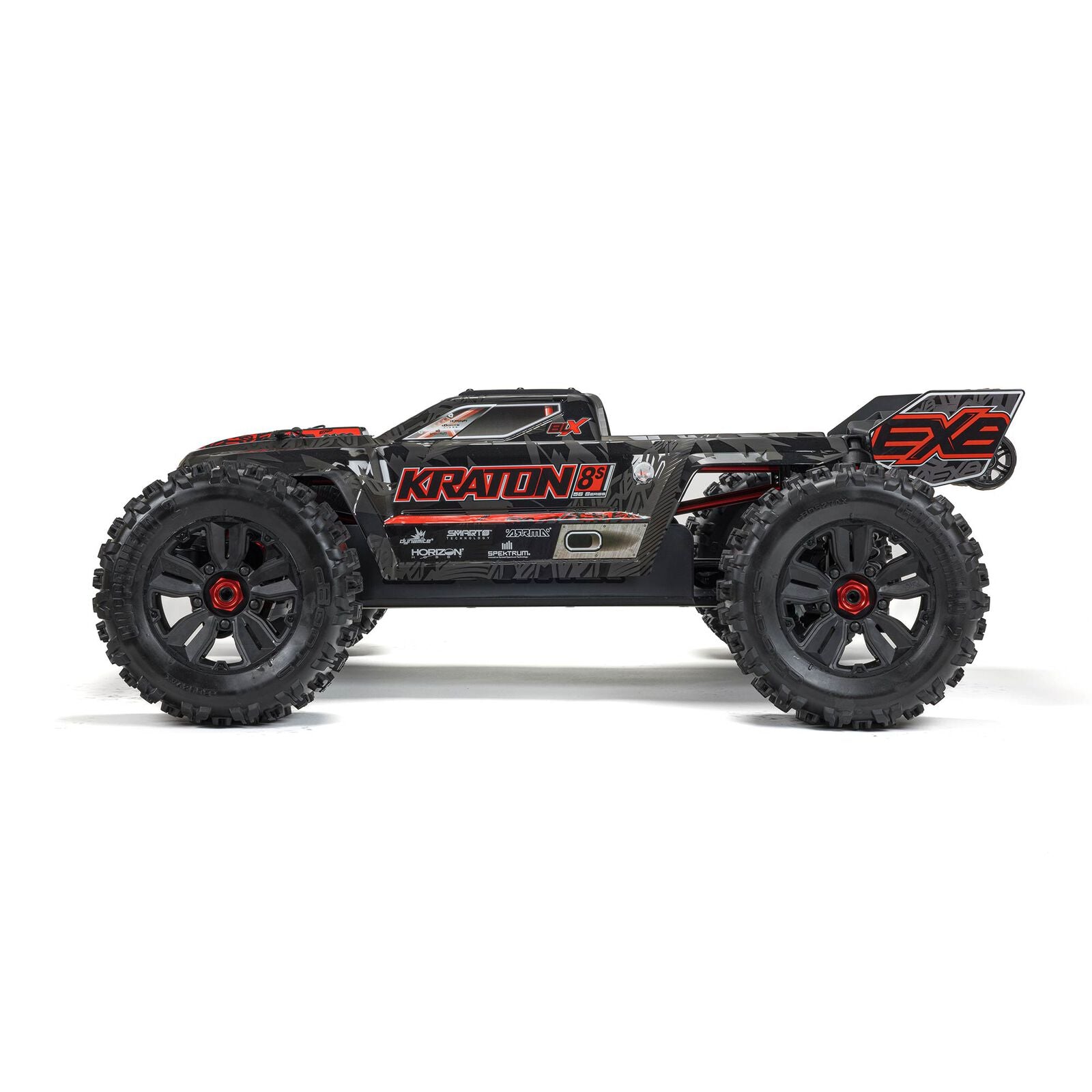 Arrma 1/5 Kraton V2 4X4 8S BLX EXB Brushless RTR, Black ARA5808V2T1