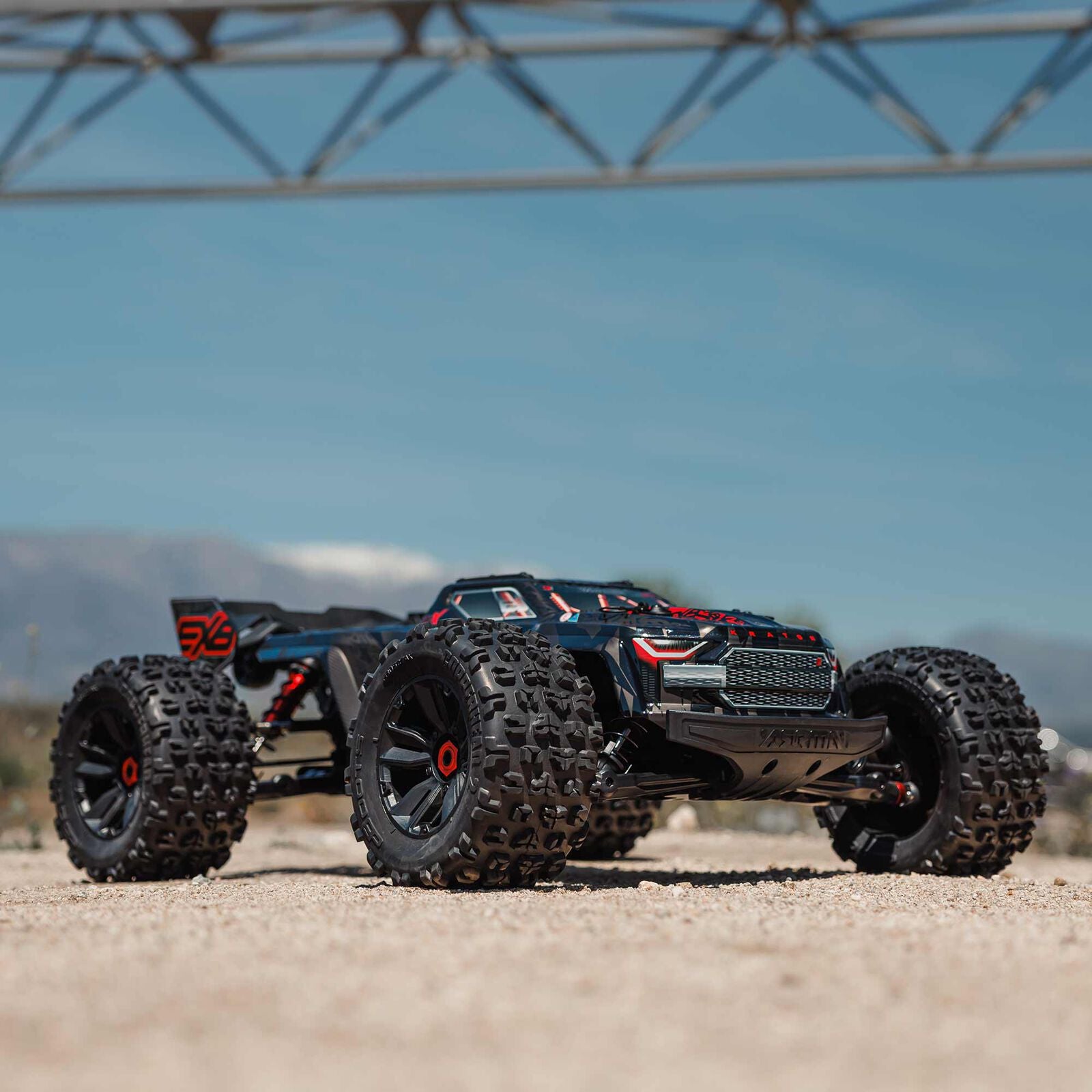 Arrma 1/5 Kraton V2 4X4 8S BLX EXB Brushless RTR, Black ARA5808V2T1