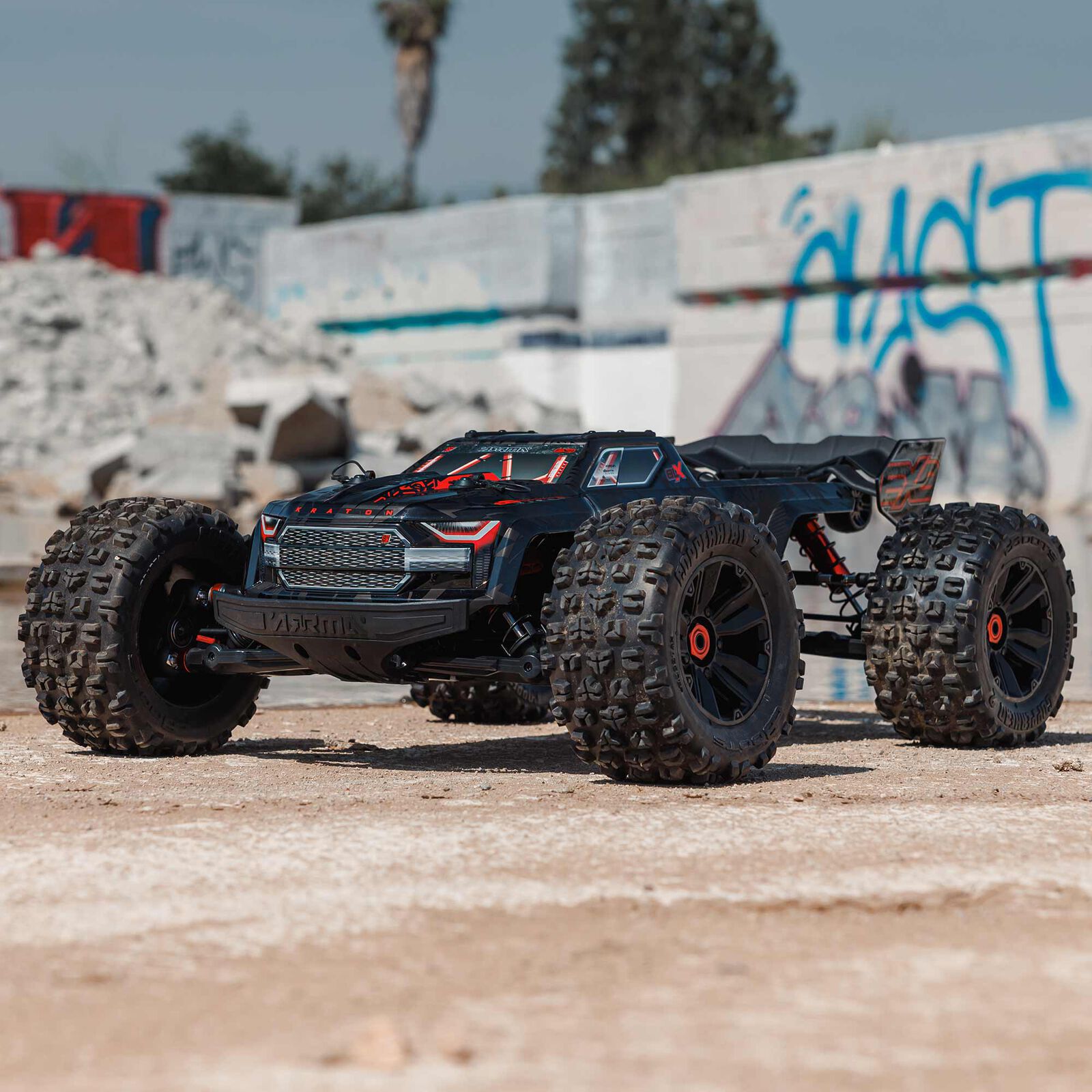 Arrma 1/5 Kraton V2 4X4 8S BLX EXB Brushless RTR, Black ARA5808V2T1
