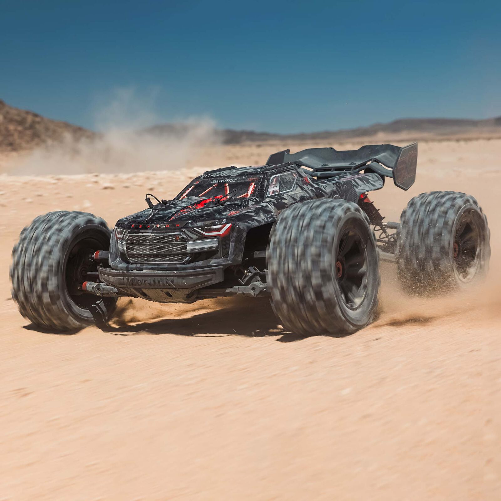Arrma 1/5 Kraton V2 4X4 8S BLX EXB Brushless RTR, Black ARA5808V2T1