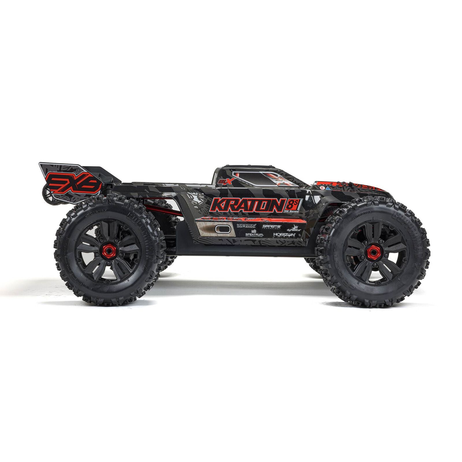 Arrma 1/5 Kraton V2 4X4 8S BLX EXB Brushless RTR, Black ARA5808V2T1