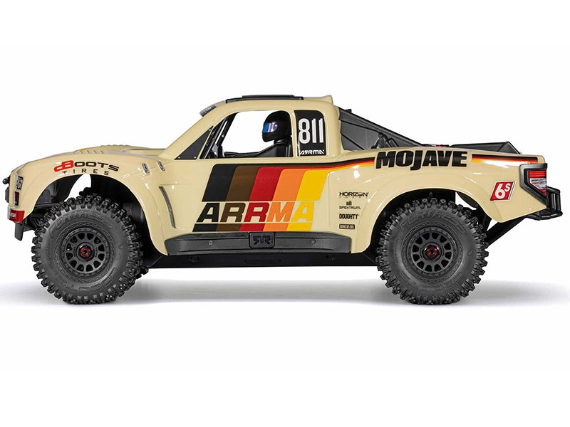 Arrma 1/7 Mojave 6S 4X4 RTR Brushless Desert Truck, beige