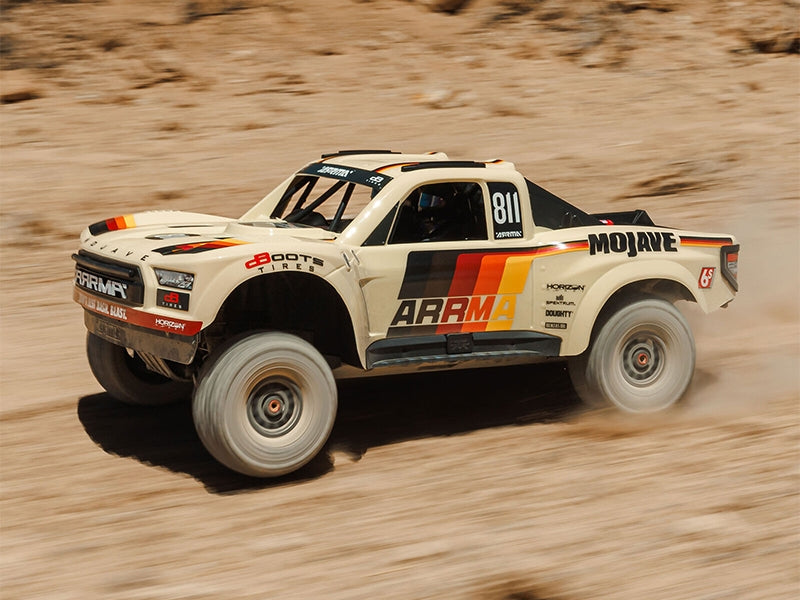 Arrma 1/7 Mojave 6S 4X4 RTR Brushless Desert Truck, beige