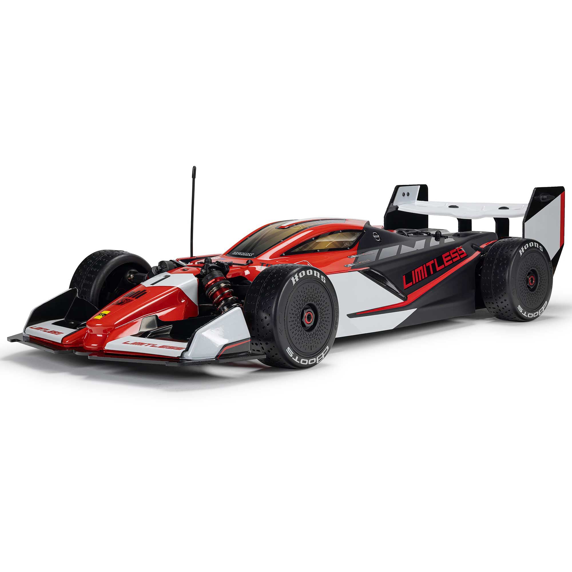 Formule 1 Limitless ARRMA 1/7 8S AVC 4X4 RTR Brushless Rouge/Noir - ARA7816T1