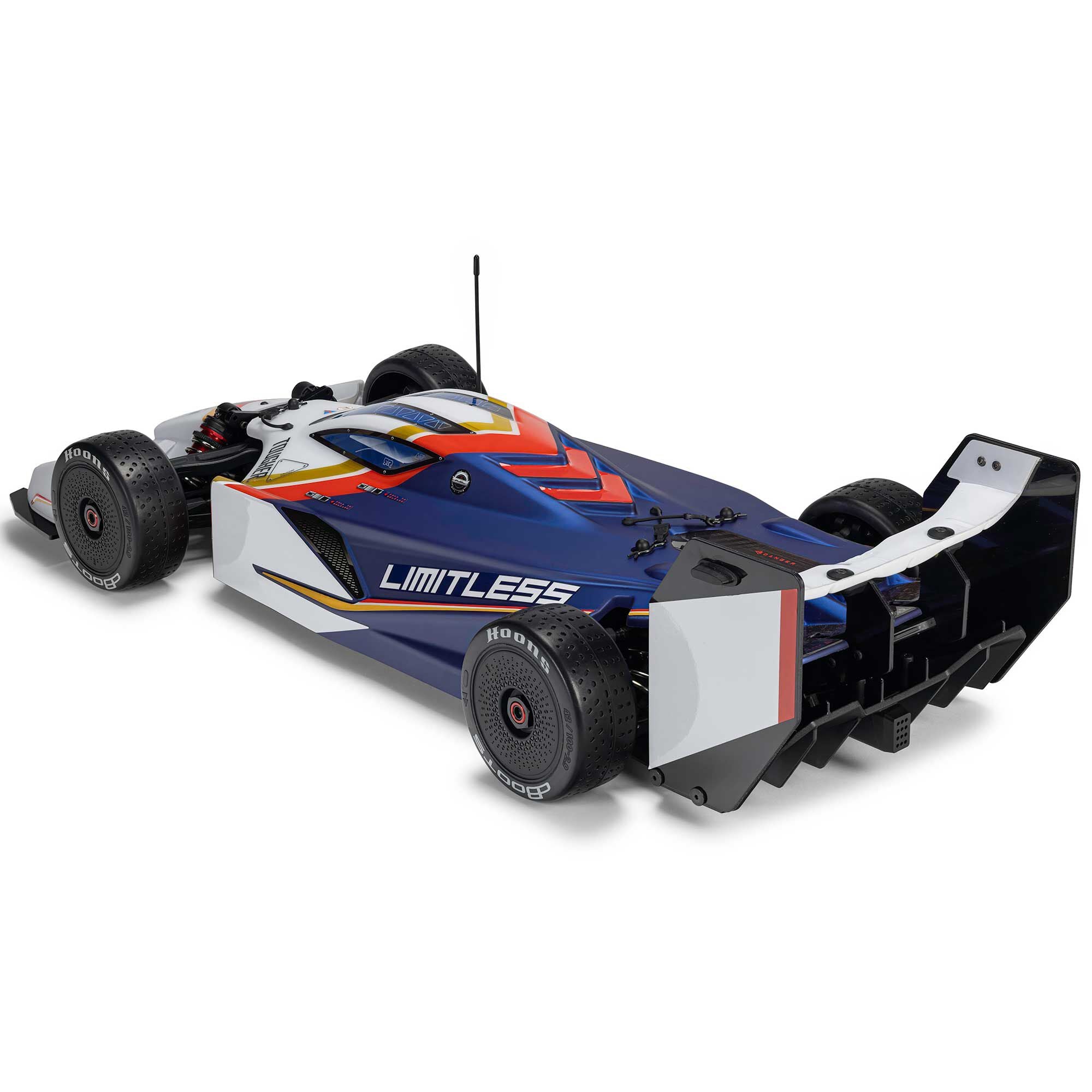 Formule 1 Limitless ARRMA 1/7 8S AVC 4X4 RTR Brushless Blanc/Bleu - ARA7816T2