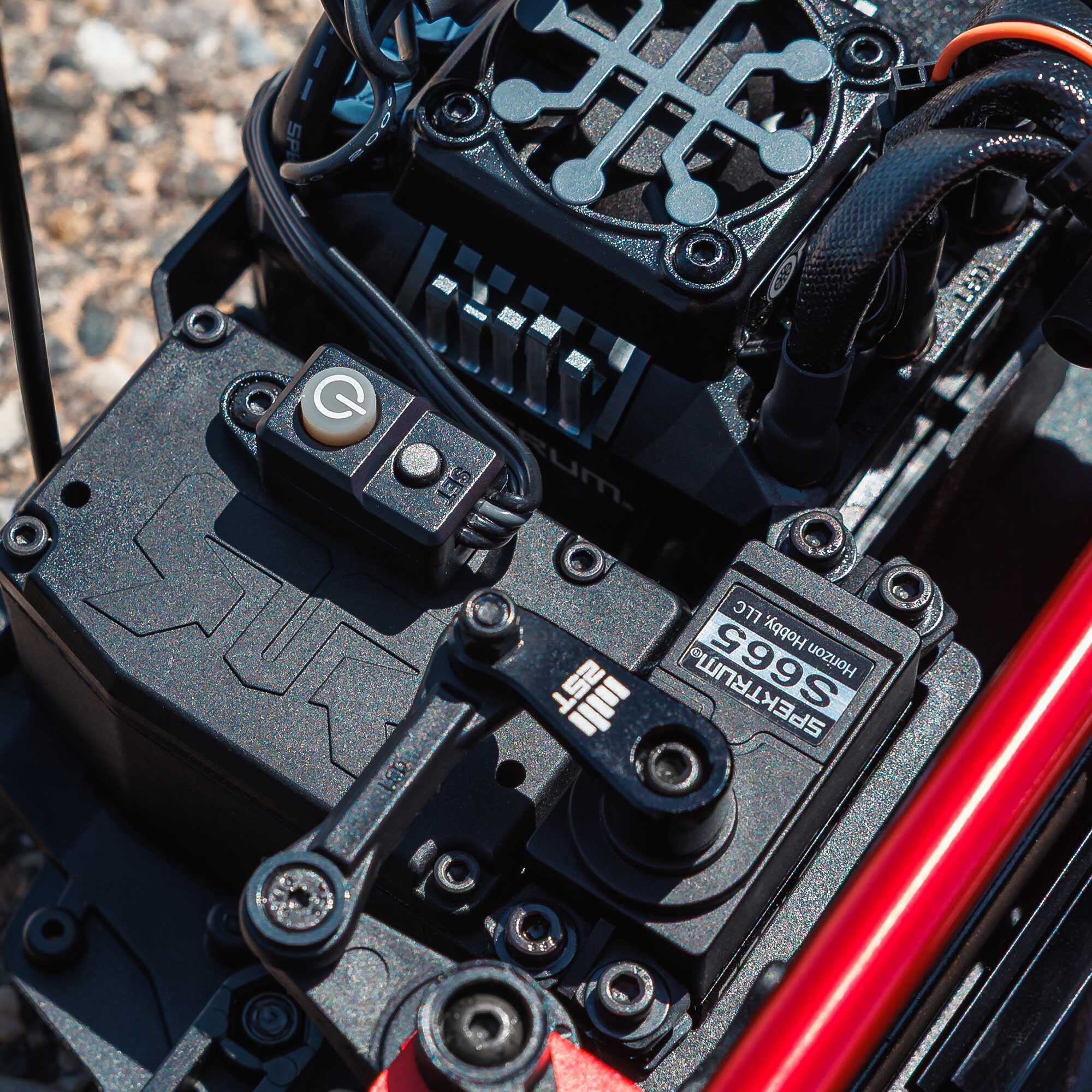 Formule 1 Limitless ARRMA 1/7 8S AVC 4X4 RTR Brushless Rouge/Noir - ARA7816T1