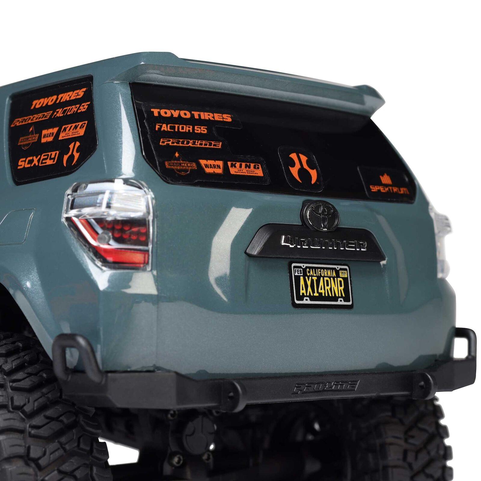 Crawler 1/24 SCX24 Toyota 4Runner 4X4 RTR, gris AXI-2035
