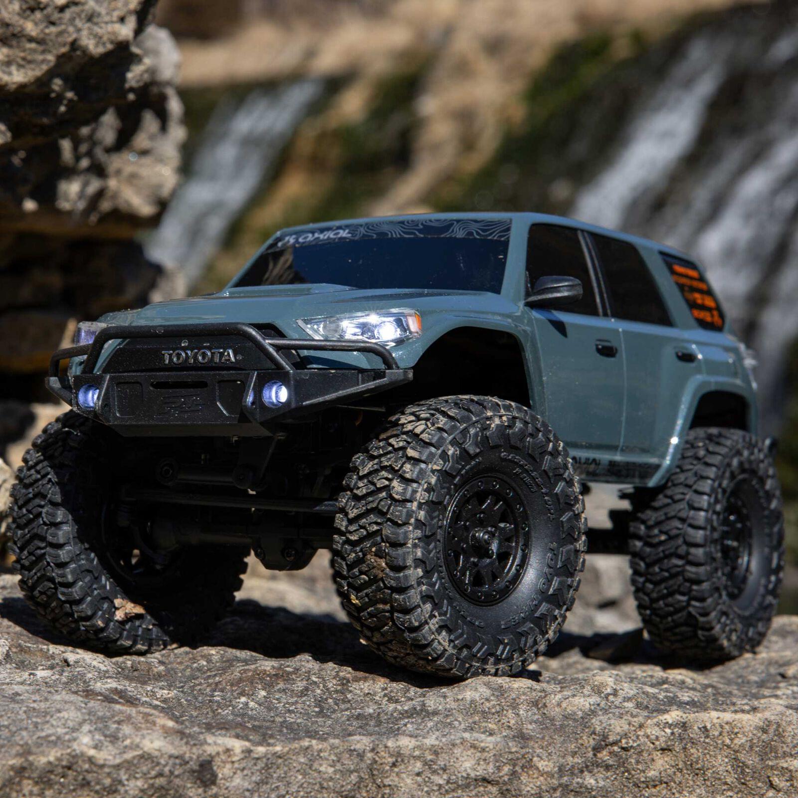 Crawler 1/24 SCX24 Toyota 4Runner 4X4 RTR, gris AXI-2035