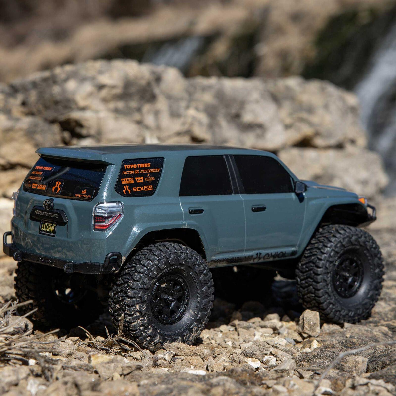 Crawler 1/24 SCX24 Toyota 4Runner 4X4 RTR, gris AXI-2035