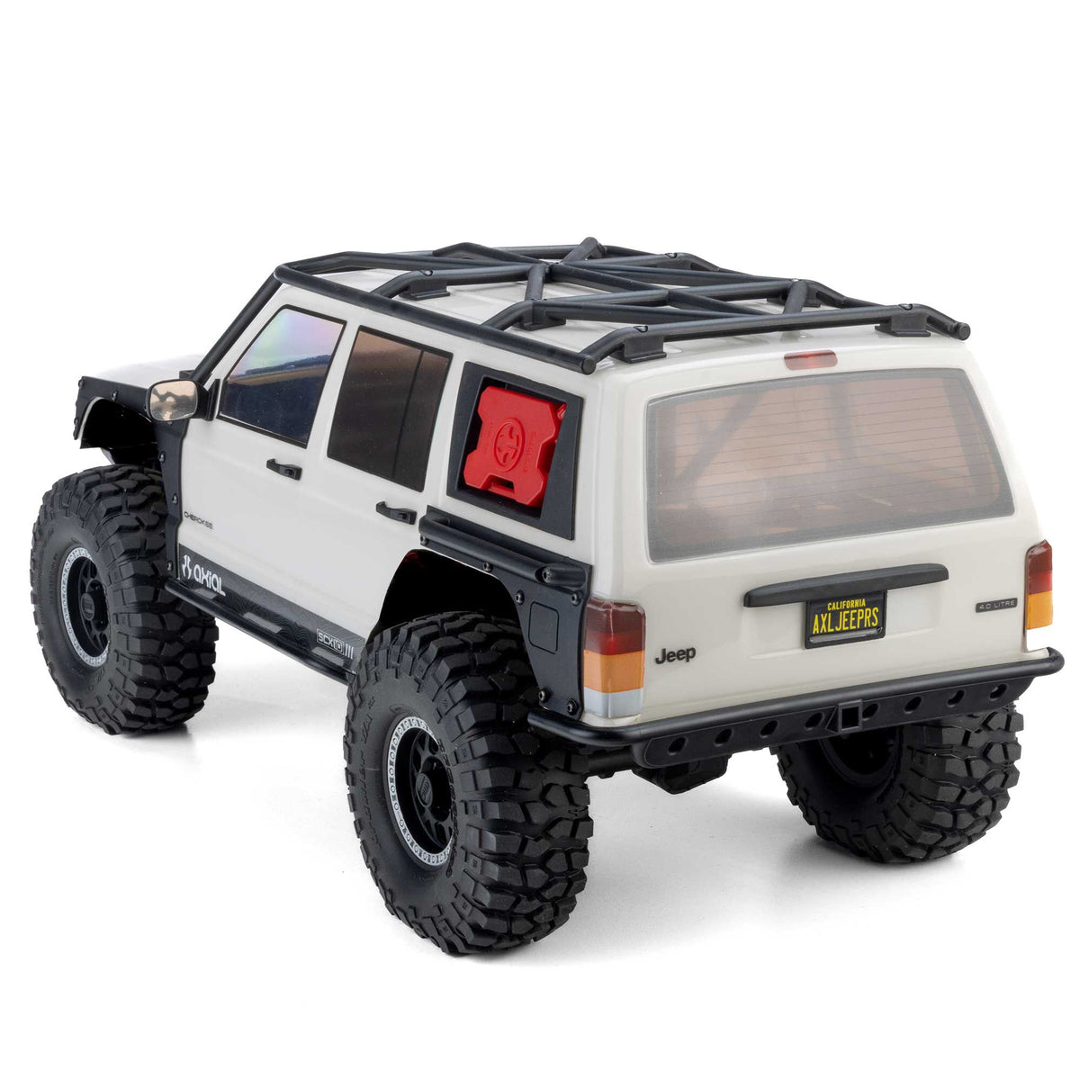 Crawler Axial SCX10 III Jeep Cherokee XJ 1/10 4x4 RTR blanc AXI-2037T2