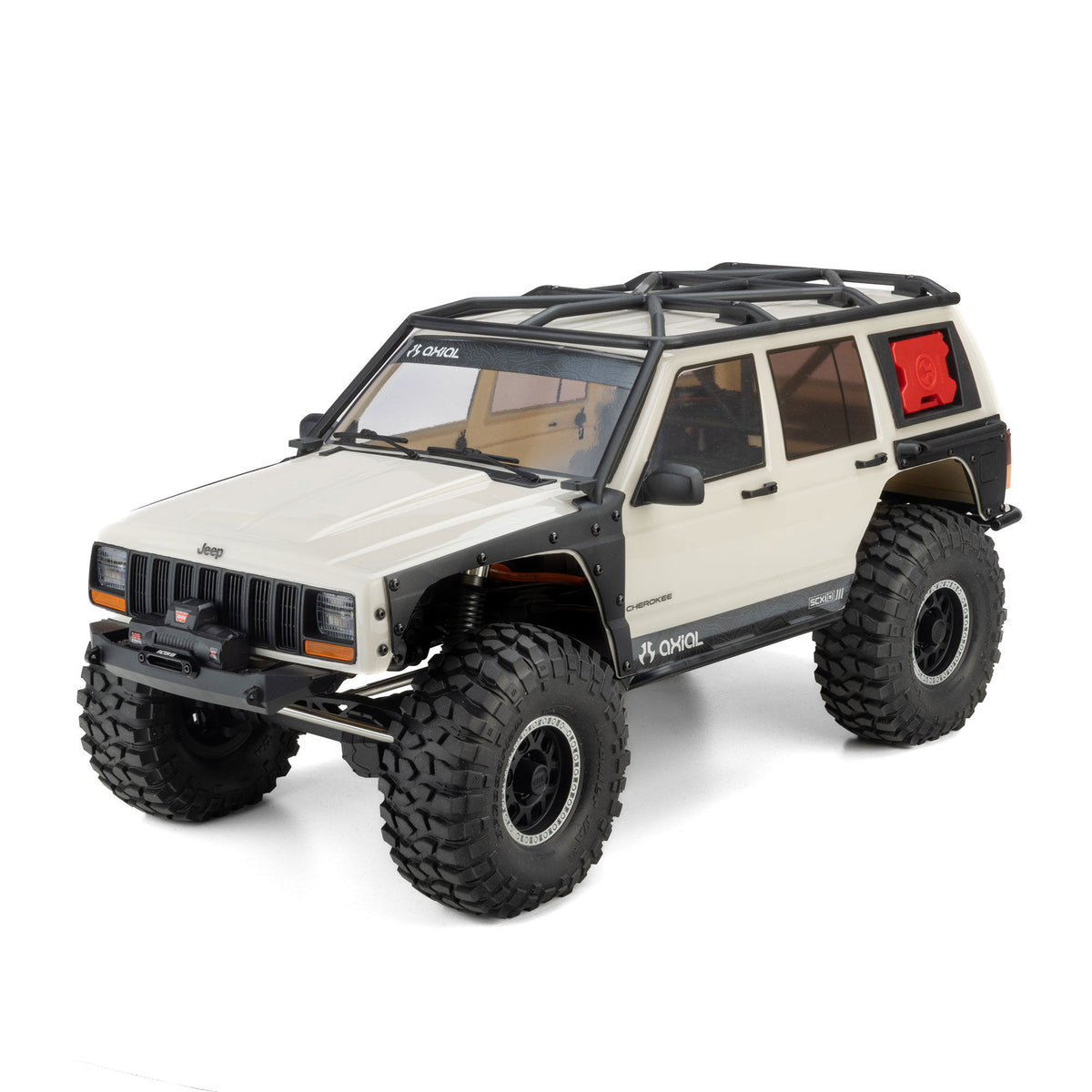 Crawler Axial SCX10 III Jeep Cherokee XJ 1/10 4x4 RTR blanc AXI-2037T2