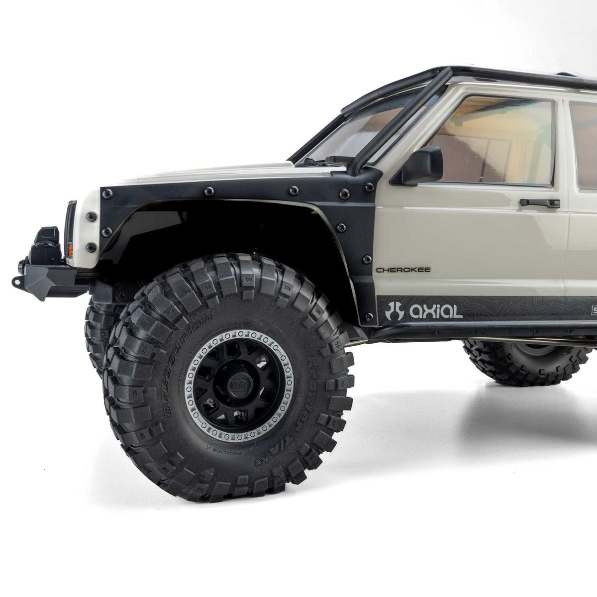 Crawler Axial SCX10 III Jeep Cherokee XJ 1/10 4x4 RTR blanc AXI-2037T2