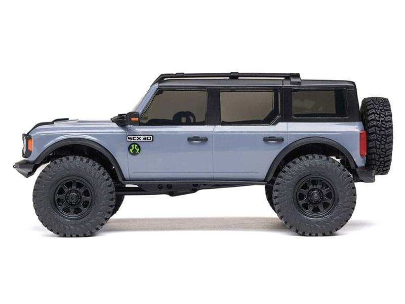 Crawler 1/30 Ford Bronco 4X4 RTR SCX30 gris - AXI-2048T2