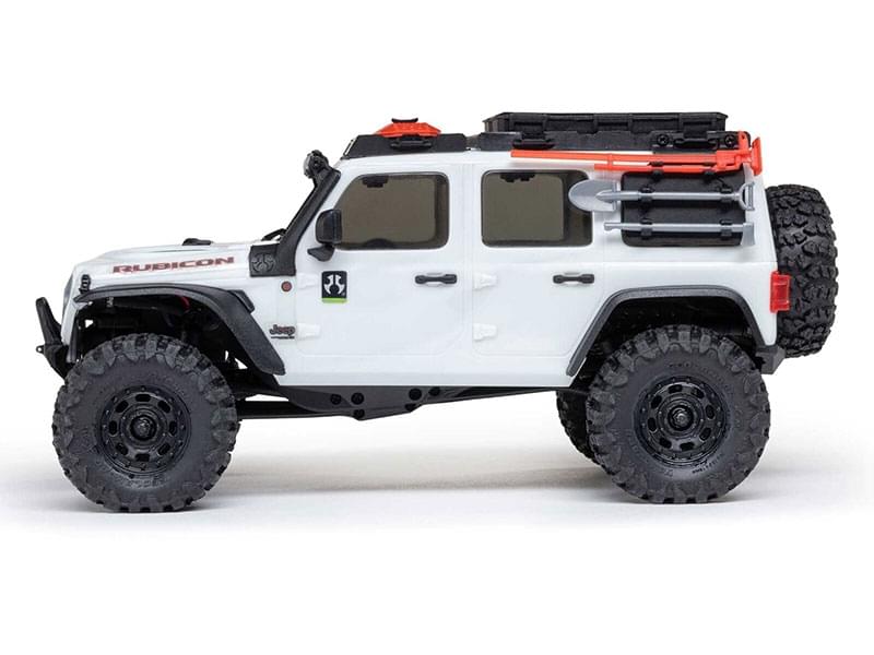 Crawler 1/30 Jeep Wrangler JLU 4X4 RTR SCX30 blanc - AXI-2261T2
