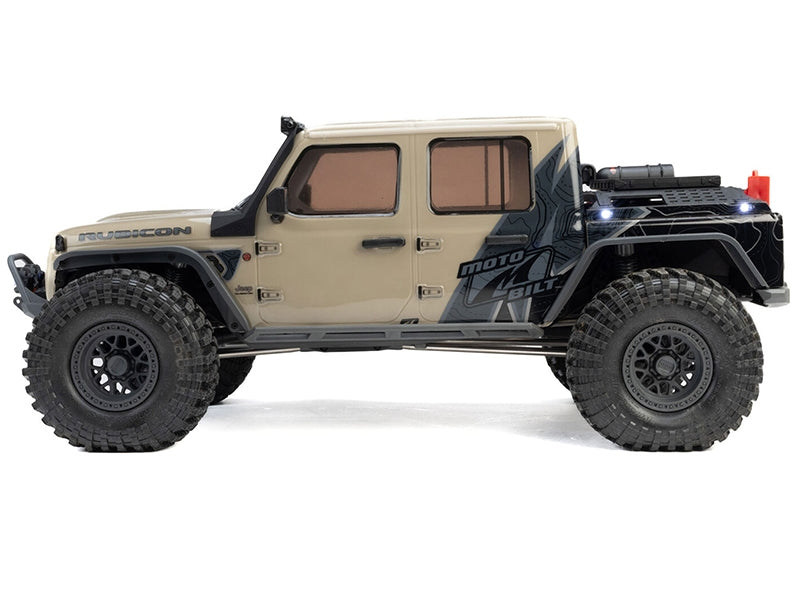 Axial 1/10 SCX10 III Motobilt Waypoint Jeep JT Gladiator 4X4 RTR beige