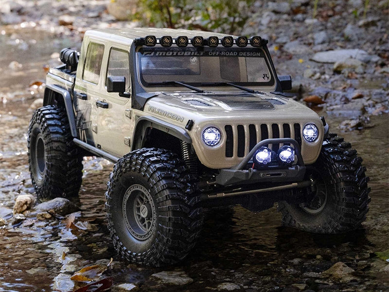 Axial 1/10 SCX10 III Motobilt Waypoint Jeep JT Gladiator 4X4 RTR beige