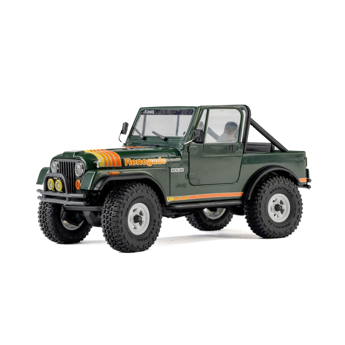 Crawler RC Axial SCX30 Jeep CJ-7 GenRight 1/30 4x4 RTR vert – AXI-3273T2