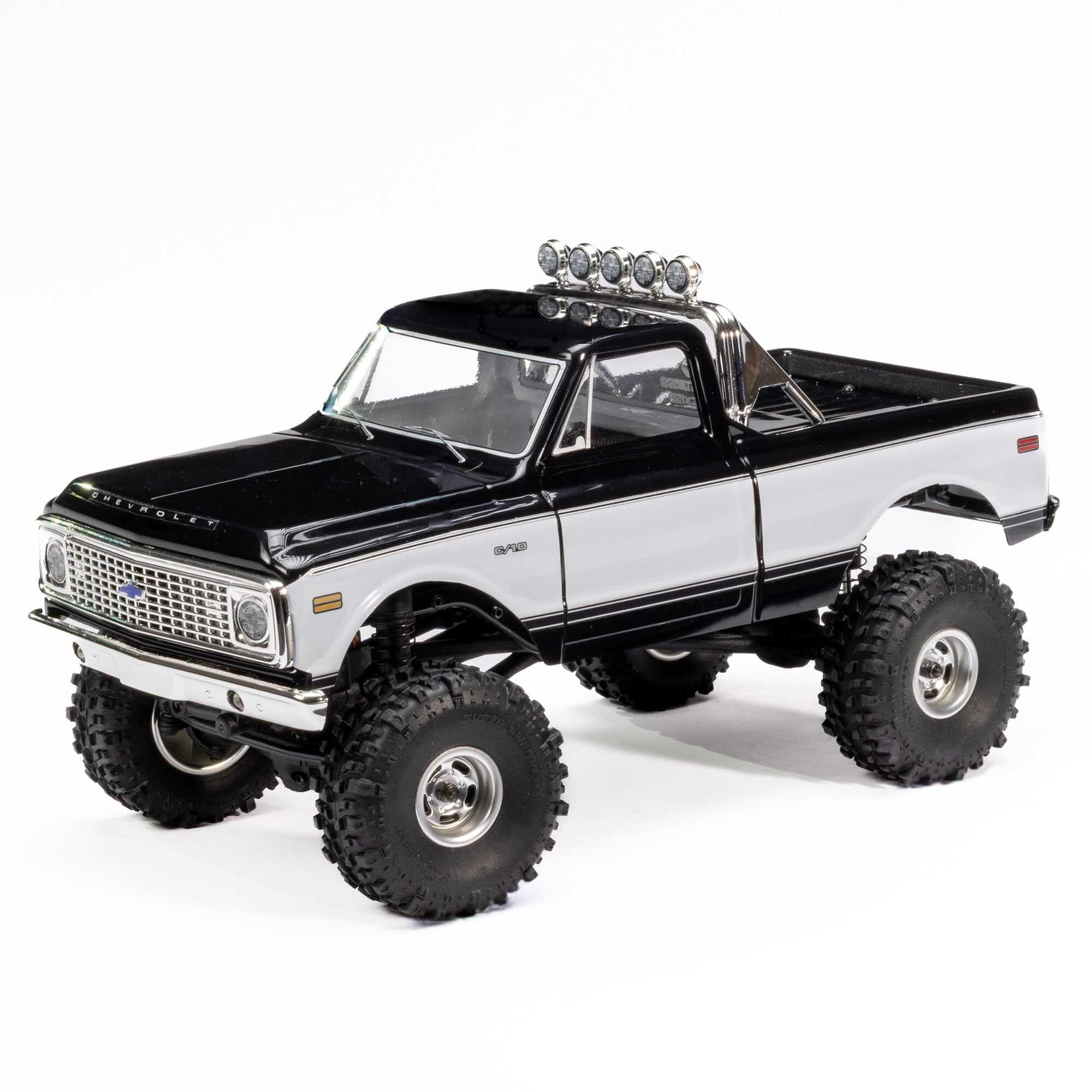 Crawler 1/24 SCX24 1967-1972 Chevrolet C10 4WD 4X4 RTR orange - Breizh Modélisme.