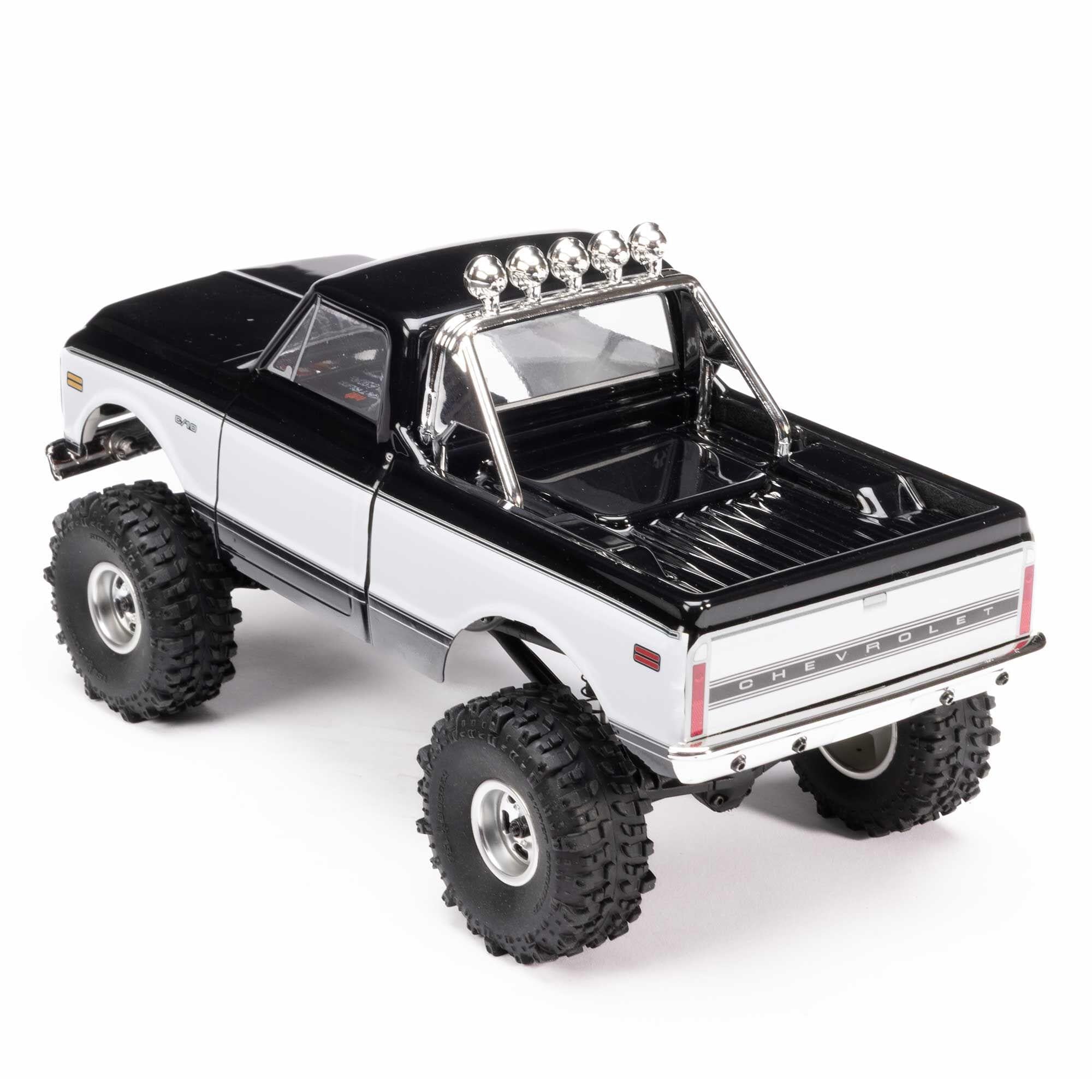 Crawler 1/24 SCX24 1967-1972 Chevrolet C10 4WD 4X4 RTR orange - Breizh Modélisme.