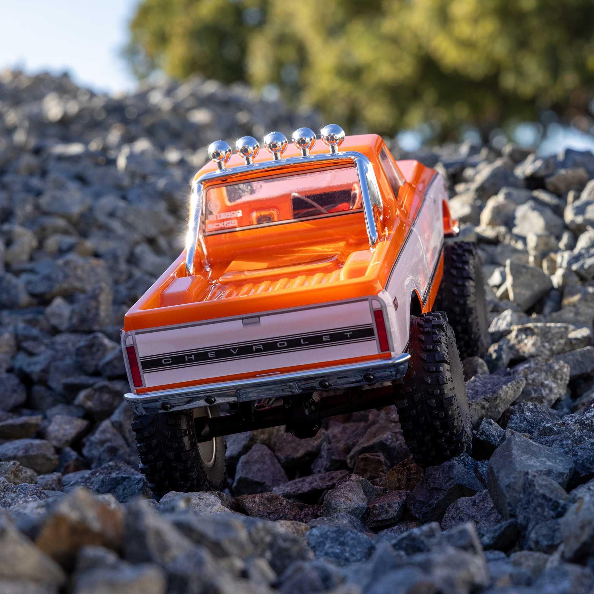 Crawler 1/24 SCX24 1967-1972 Chevrolet C10 4WD 4X4 RTR orange
