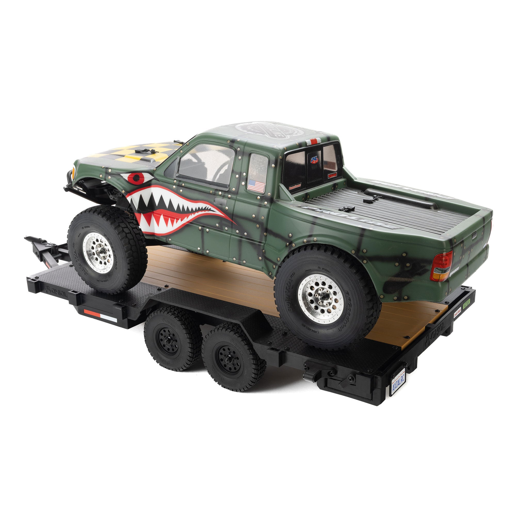 Remorque à plateau Axial 1/10 SCX10 - AXI-3409