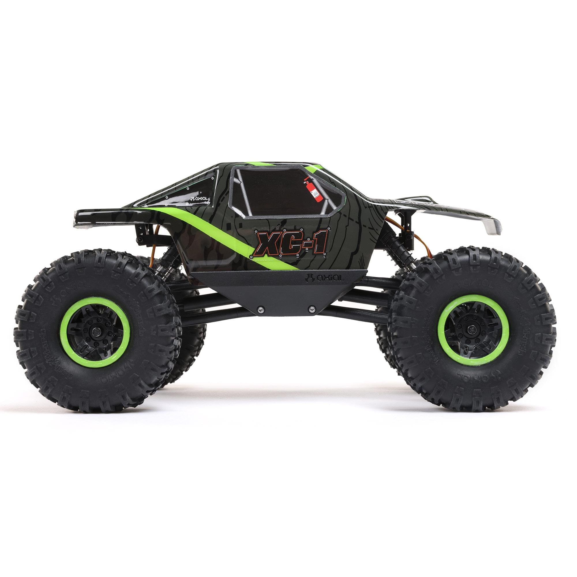Mini rock crawler tout-terrain 4x4 AX24 XC-1 4WS RTR 1/24 vert - AXI00003T1