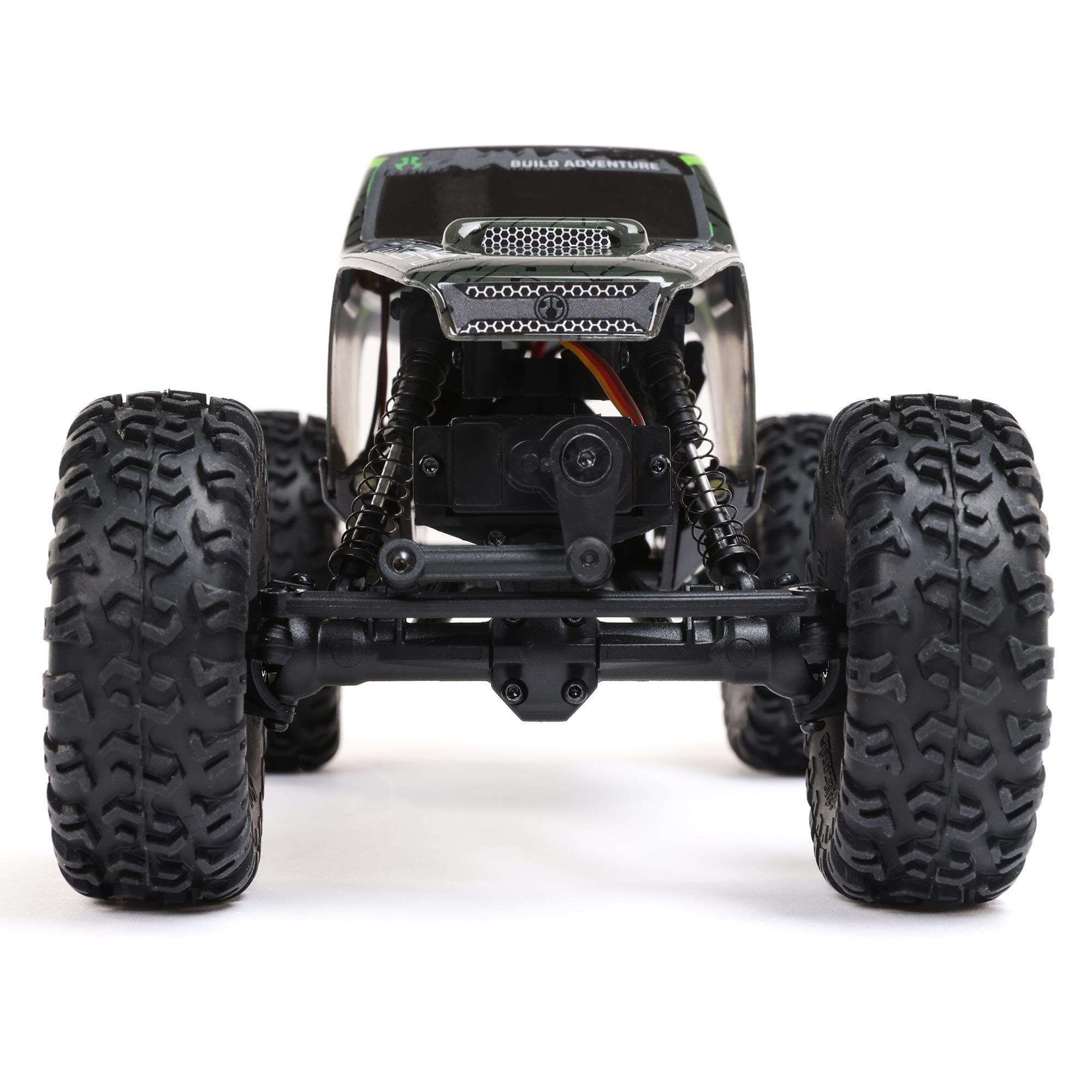 Mini rock crawler tout-terrain 4x4 AX24 XC-1 4WS RTR 1/24 vert - AXI00003T1