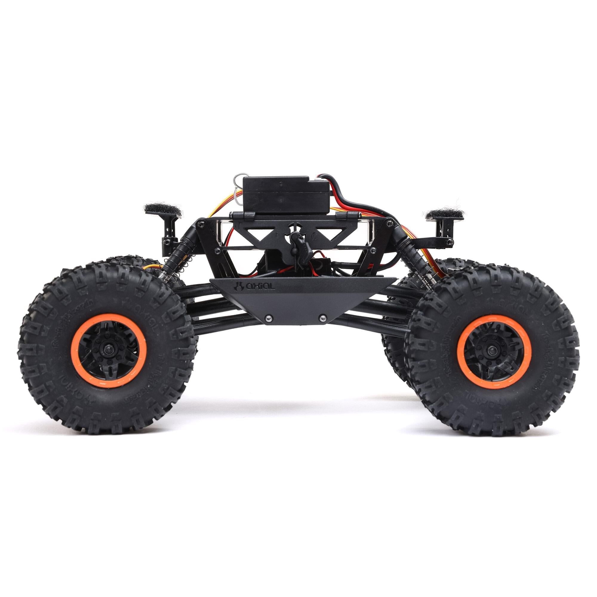 Mini rock crawler tout-terrain 4x4 AX24 XC-1 4WS RTR 1/24 orange - AXI00003T2