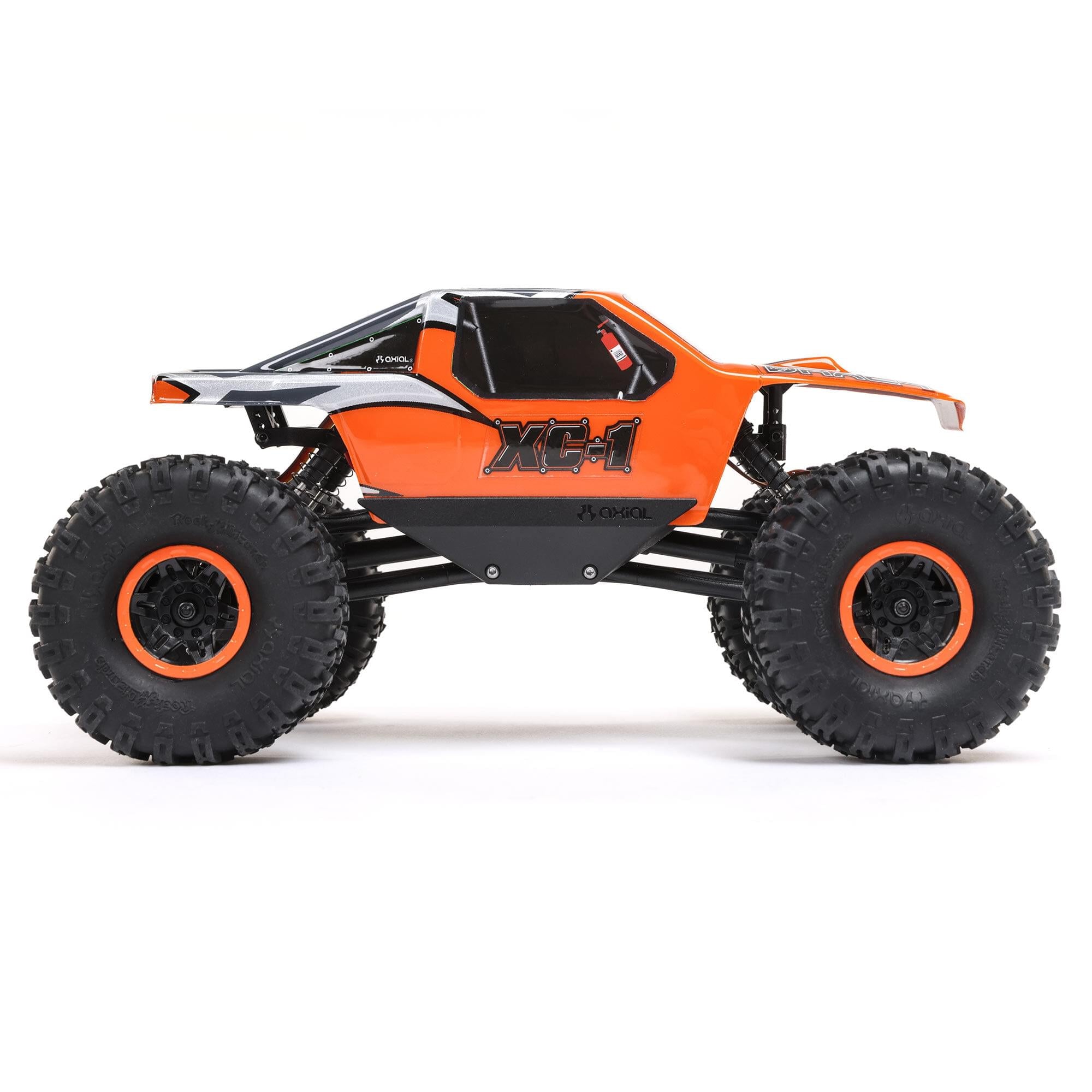 Mini rock crawler tout-terrain 4x4 AX24 XC-1 4WS RTR 1/24 orange - AXI00003T2
