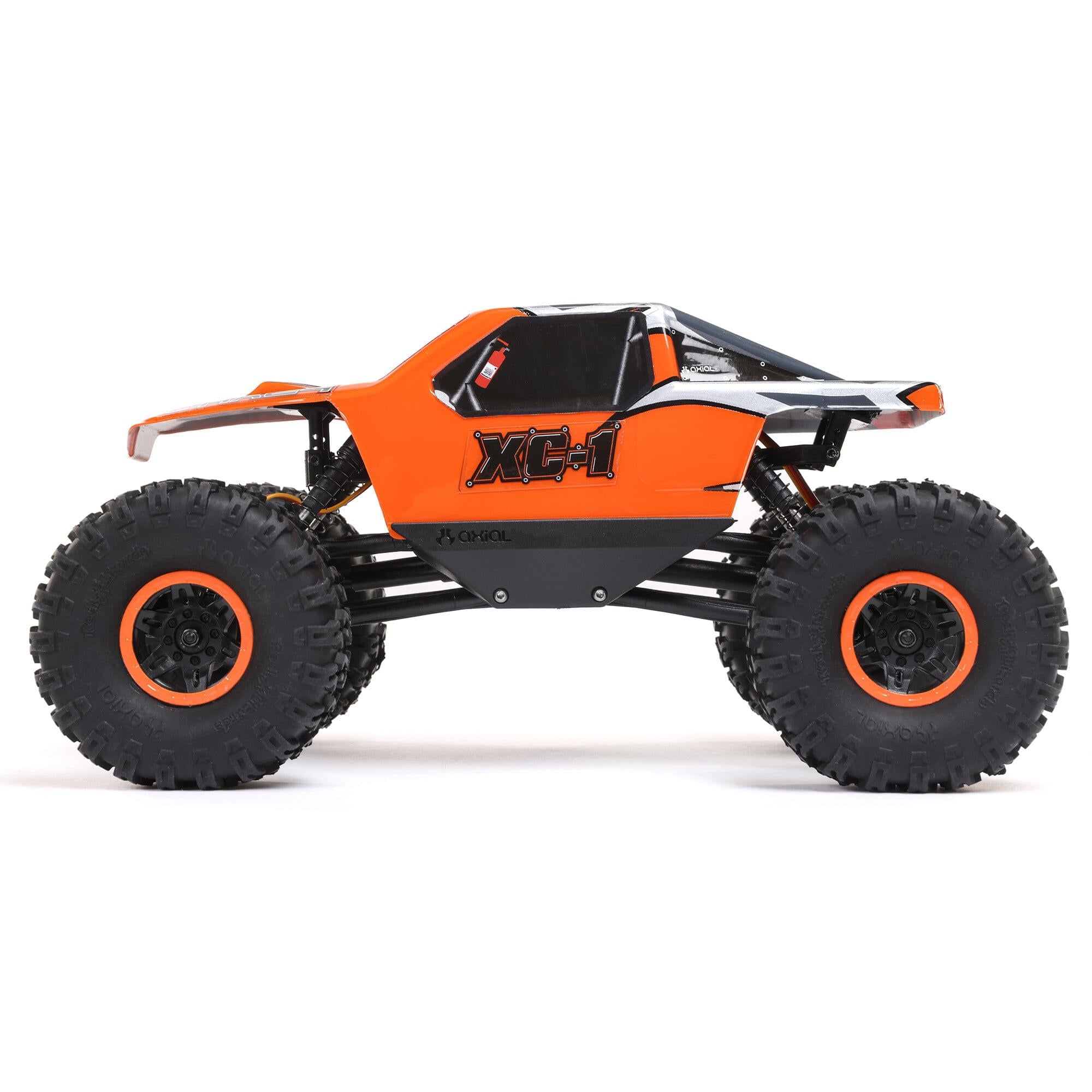 Mini rock crawler tout-terrain 4x4 AX24 XC-1 4WS RTR 1/24 orange - AXI00003T2