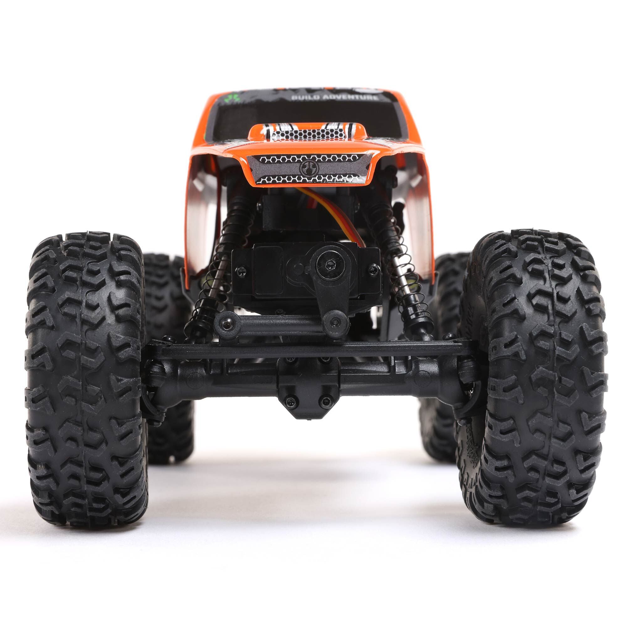 Mini rock crawler tout-terrain 4x4 AX24 XC-1 4WS RTR 1/24 orange - AXI00003T2