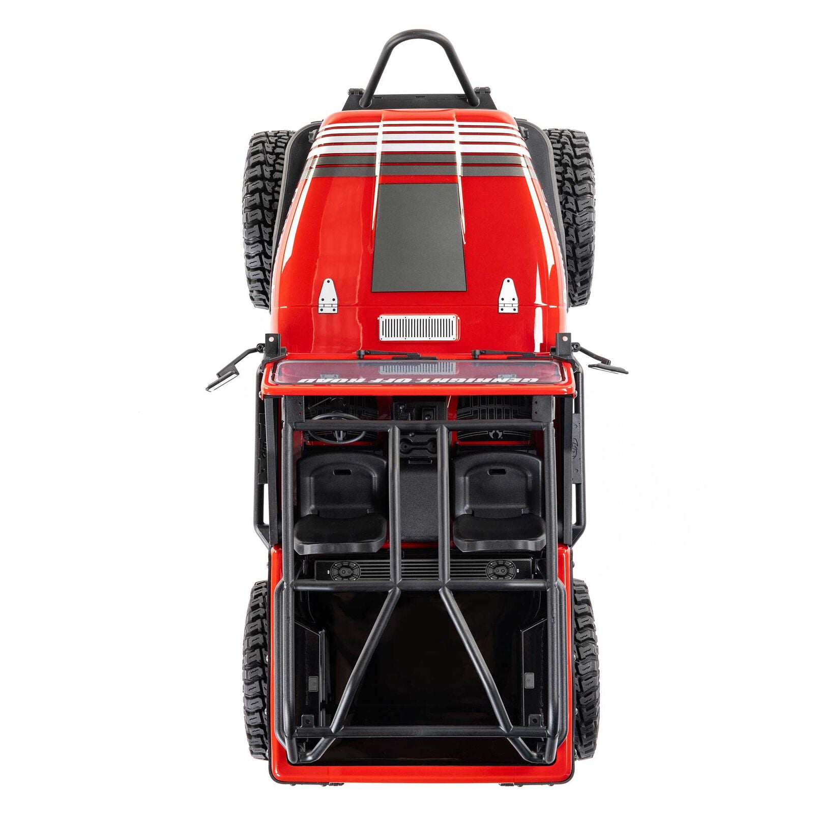 Crawler Axial 1/10 SCX10 III Jeep CJ-7 4WD charbon RTR - rouge AXI03008V2T1 - Breizh Modélisme.